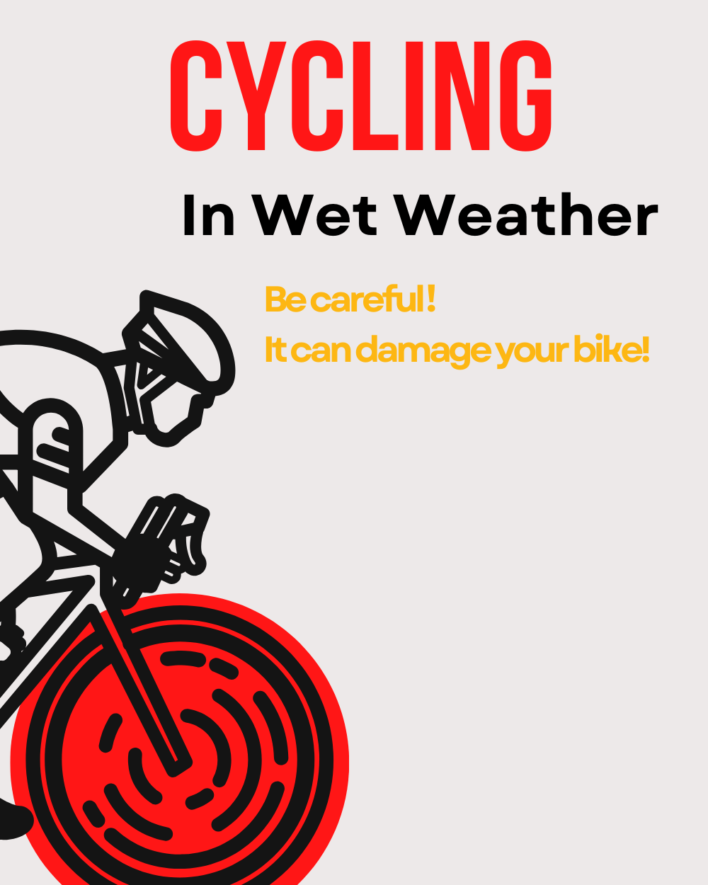 This article explain why rain can damage your bike